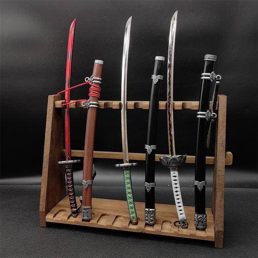 Game Katana Set: Kusabimaru, Gracious Gift of Tears, Black Mortal Blade