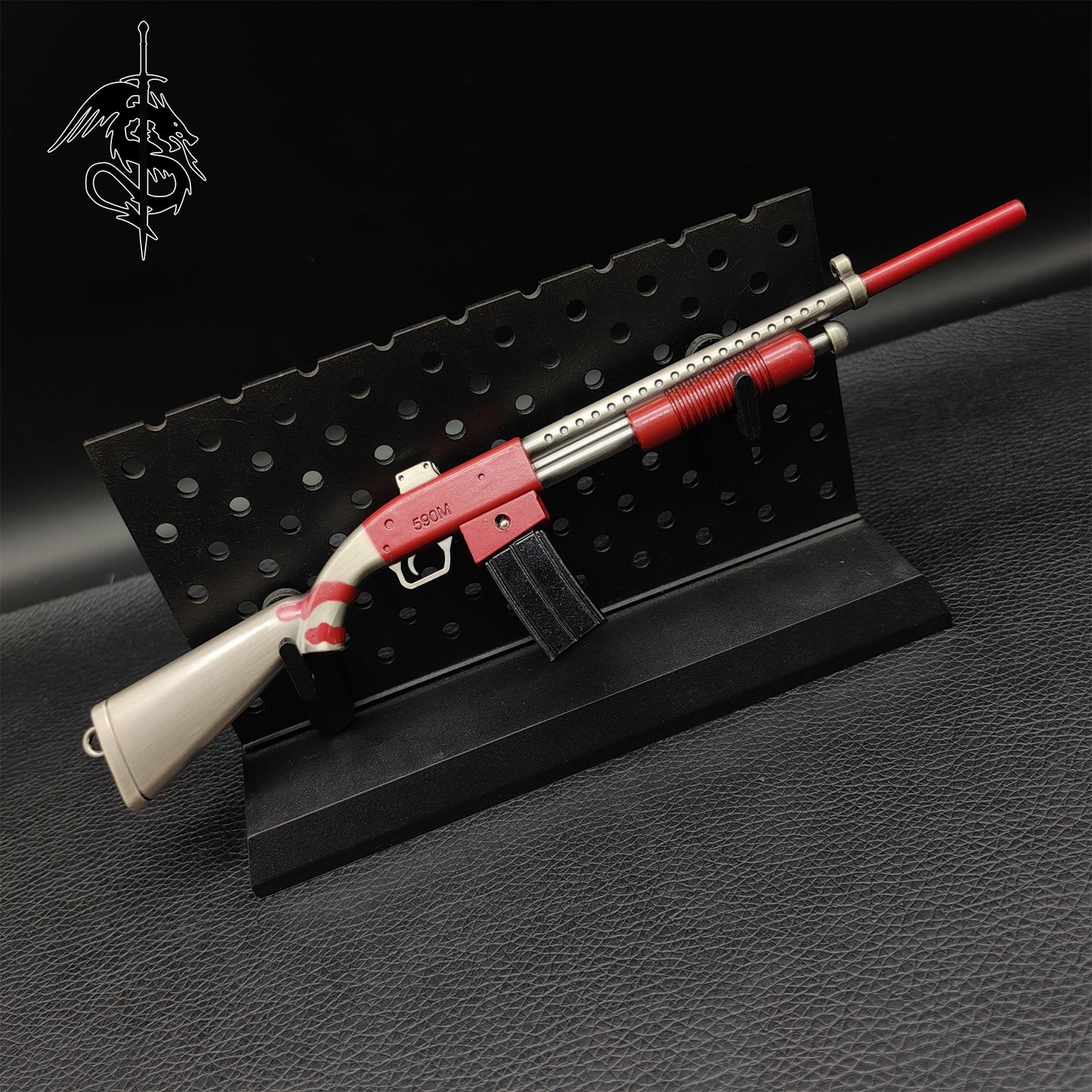 Metal M870 Shotgun Tiny Mossberg 590M Gun Decoration Art 
