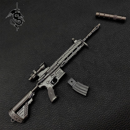 Metal HK416 Miniature Gun Mini M416 Gun Model