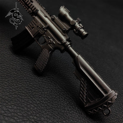 Metal HK416 Miniature Gun Mini M416 Gun Model