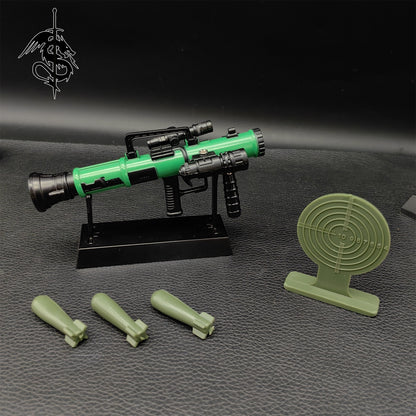 Metal Tiny M3E1-A Rocket Launcher Small Carl Gustaf Replica