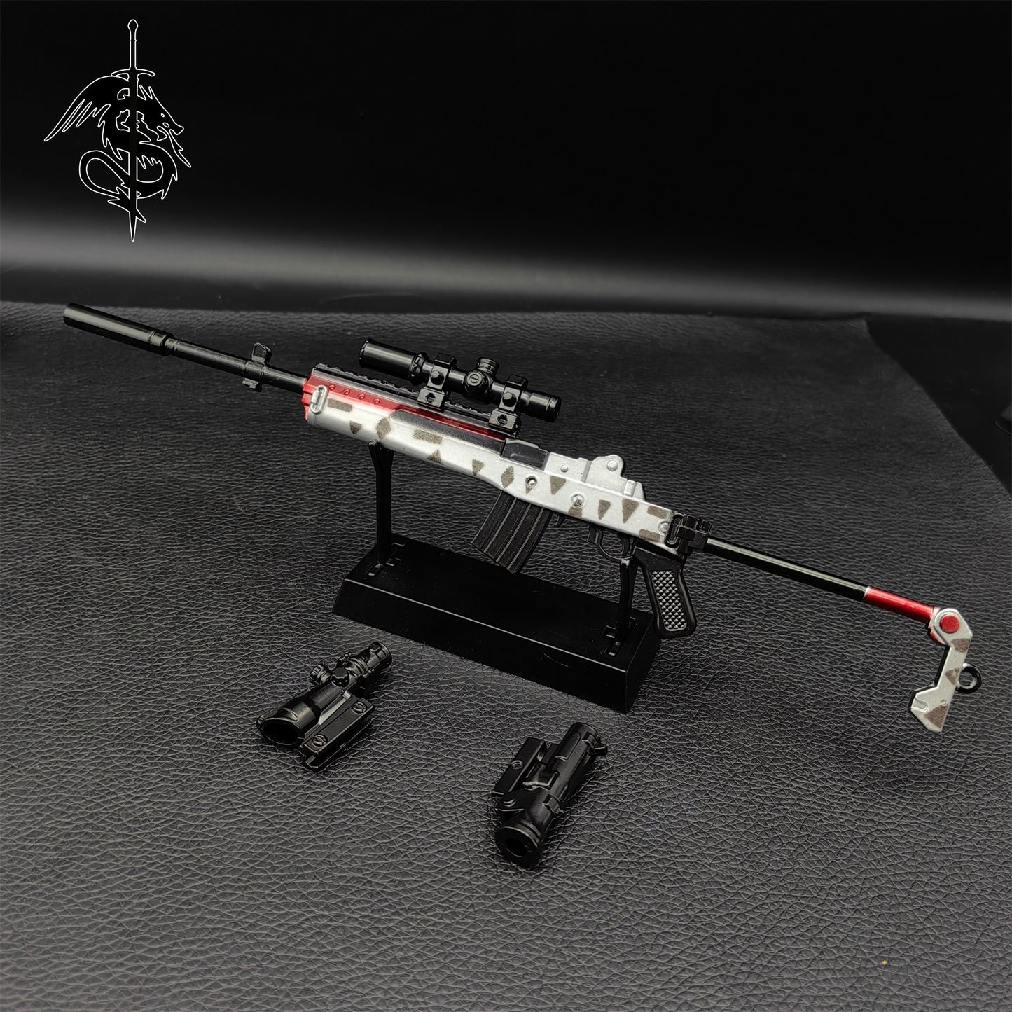  Metal Mini-14 Semi-automatic Rifle Small Replica