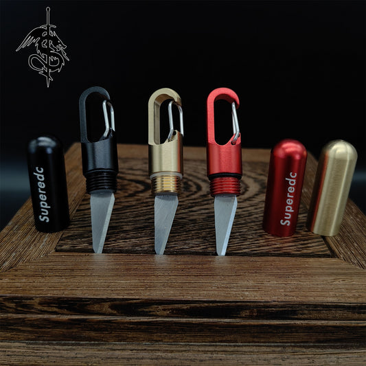 Tiny Baseball Bat EDC Sharp Outdoor Tool Knife