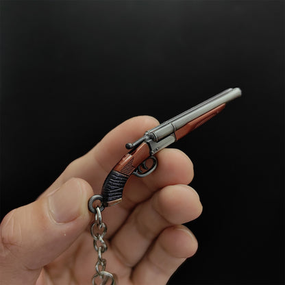 Tiny Double Barrel Shotgun Win 1894 Keychain 2 In 1 Pack USA Stock
