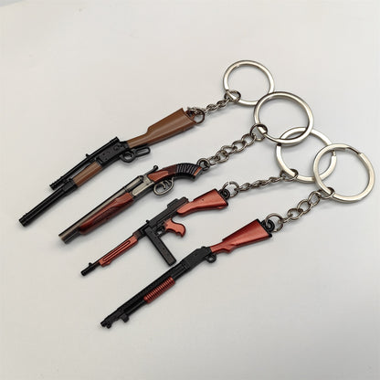 Mini Gun Keychain 4 In 1 Pack USA Stock
