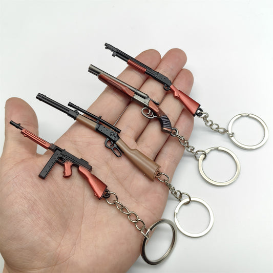 Mini Gun Keychain 4 In 1 Pack USA Stock