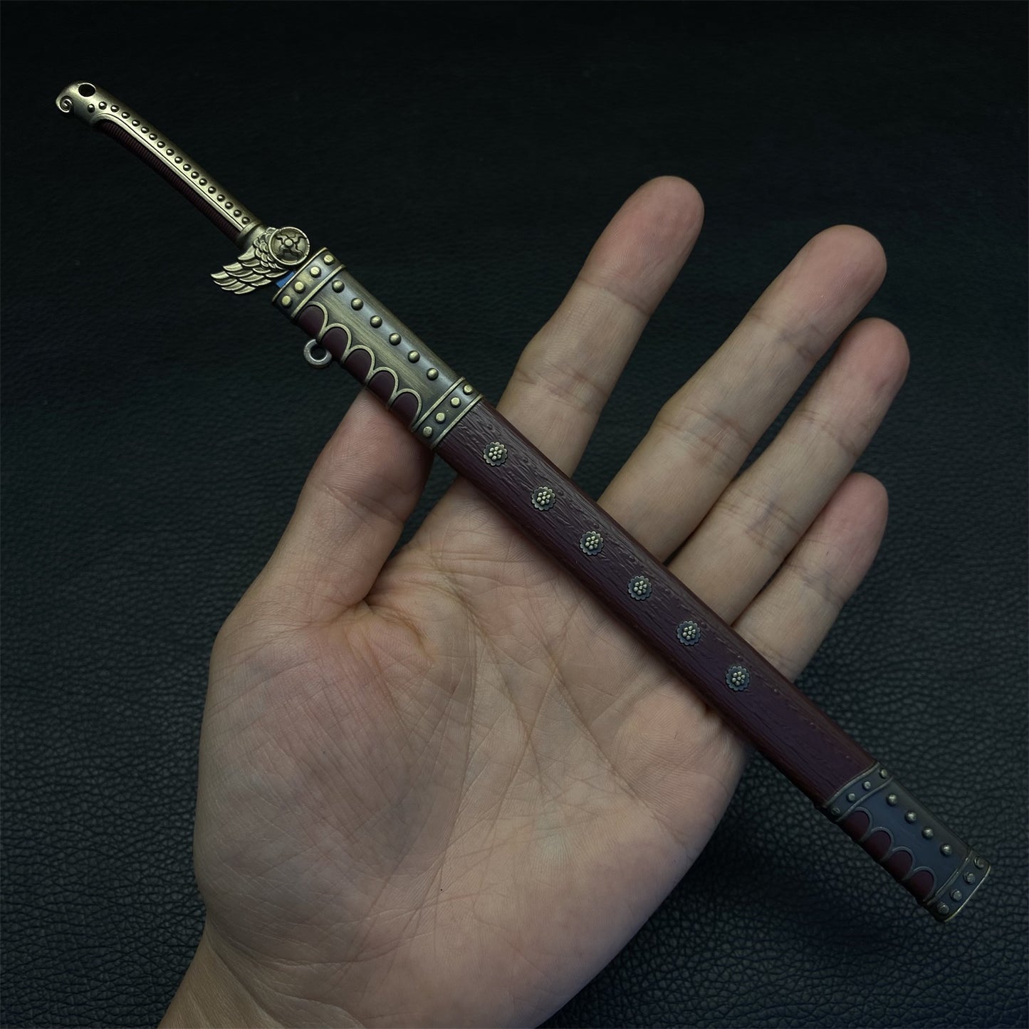 Ancient God Of The Wind Sword Metal Mini Replica