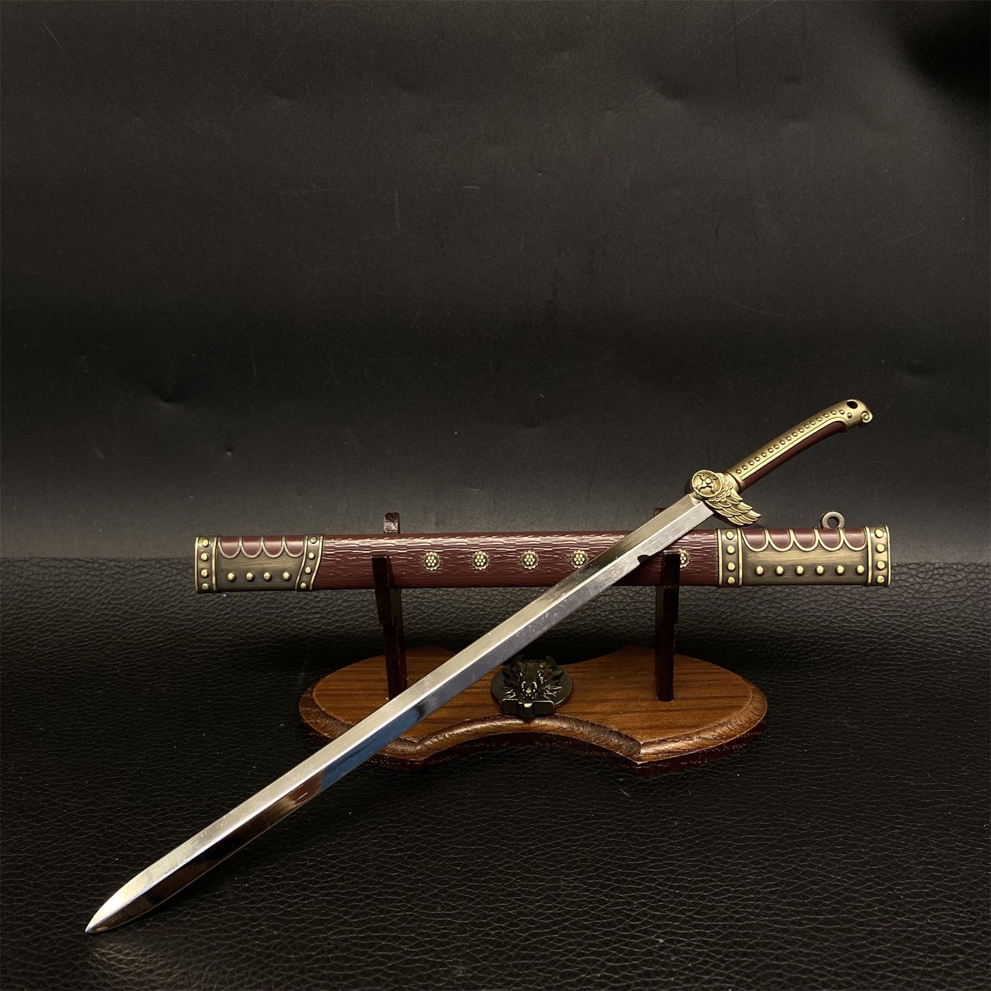 Ancient God Of The Wind Sword Metal Mini Replica