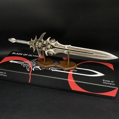 Silver Blade Of Olympus Metal Replica