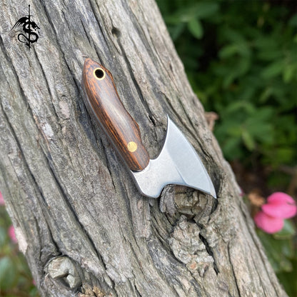 Wooden Handle Mini Axe EDC Sharp Outdoor Tool