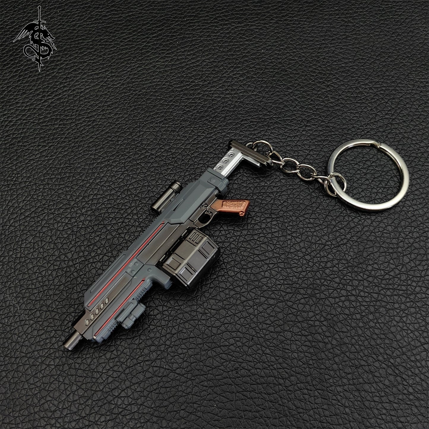 Mini JAR-5 Dominator Gun Metal Keychain