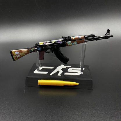 CS2 Game Peripheral - AK47 Jet Set Metal Replica Game Prop Collectible