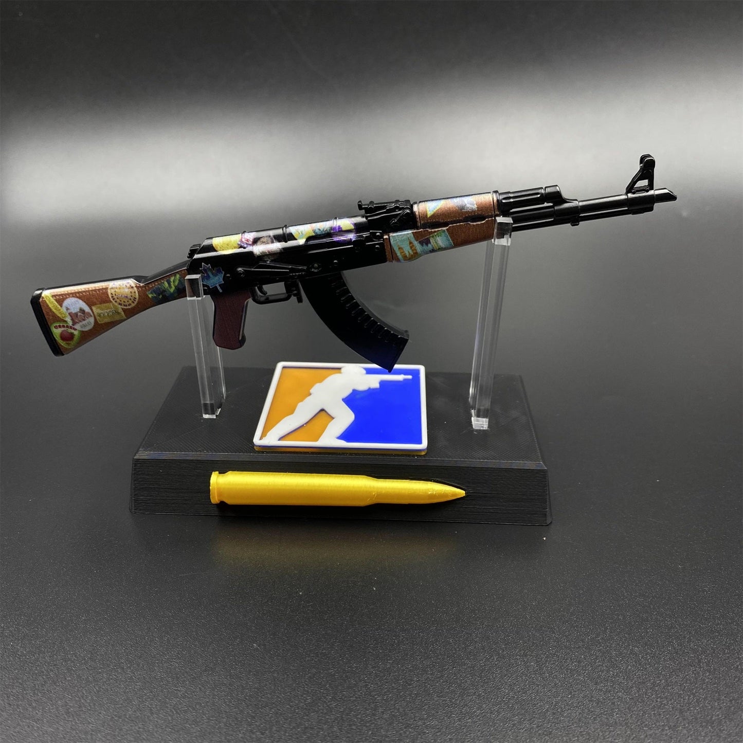 CS2 Game Peripheral - AK47 Jet Set Metal Replica Game Prop Collectible
