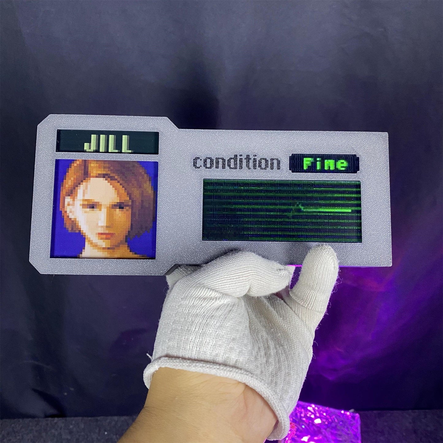 Handmade RE3 Jill Valentine Health Condition Bar Status Screen
