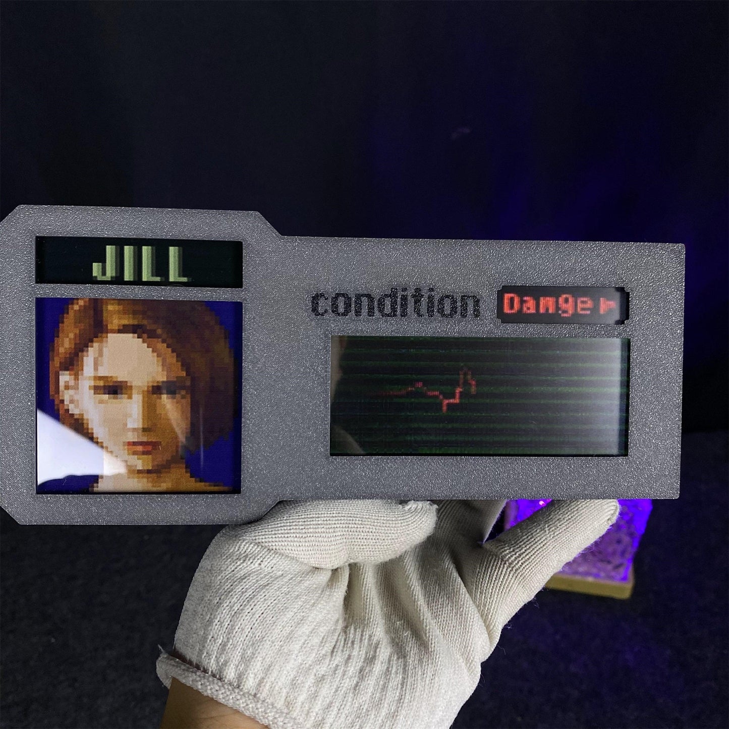 Handmade RE3 Jill Valentine Health Condition Bar Status Screen