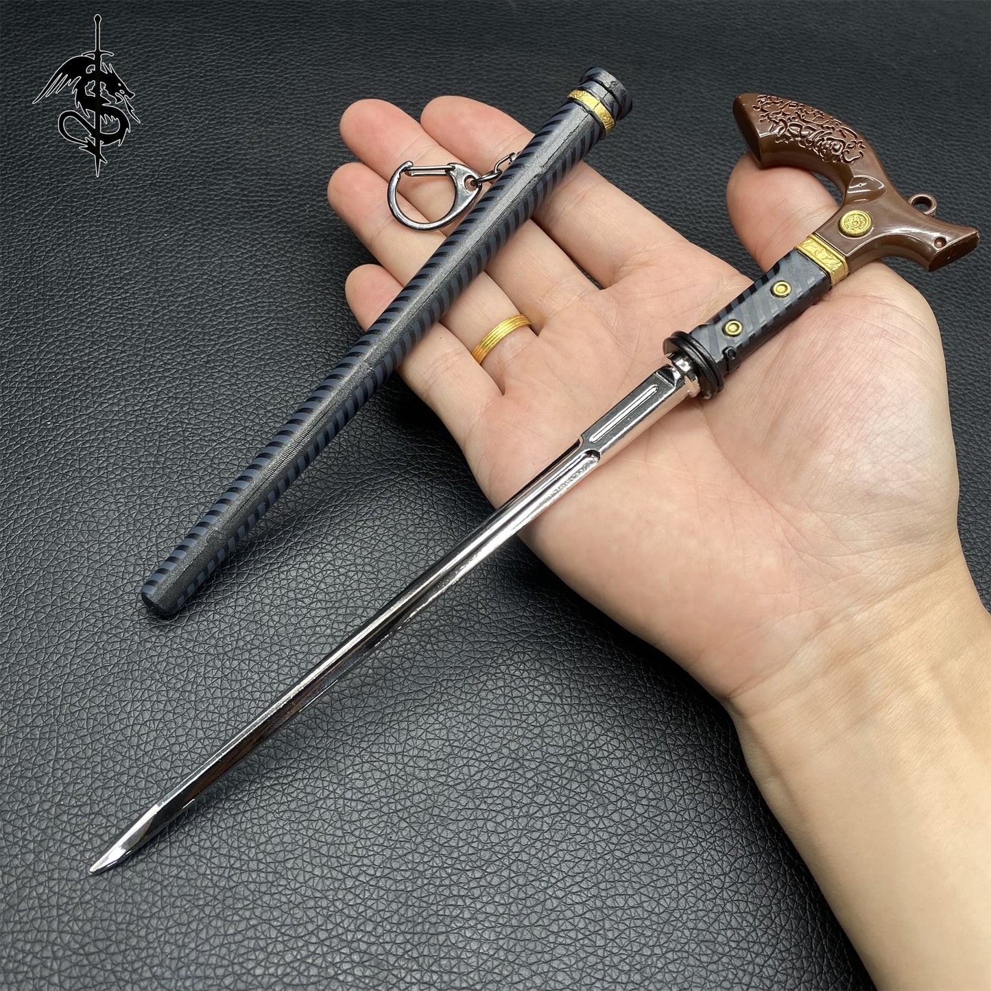 Hot Game Judgment Cane Sword  Metal Replica