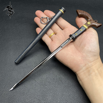 Hot Game Judgment Cane Sword  Metal Replica