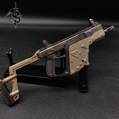 Metal KRISS Vector Miniature Tiny Alloy Vector SMG Submachine Gun