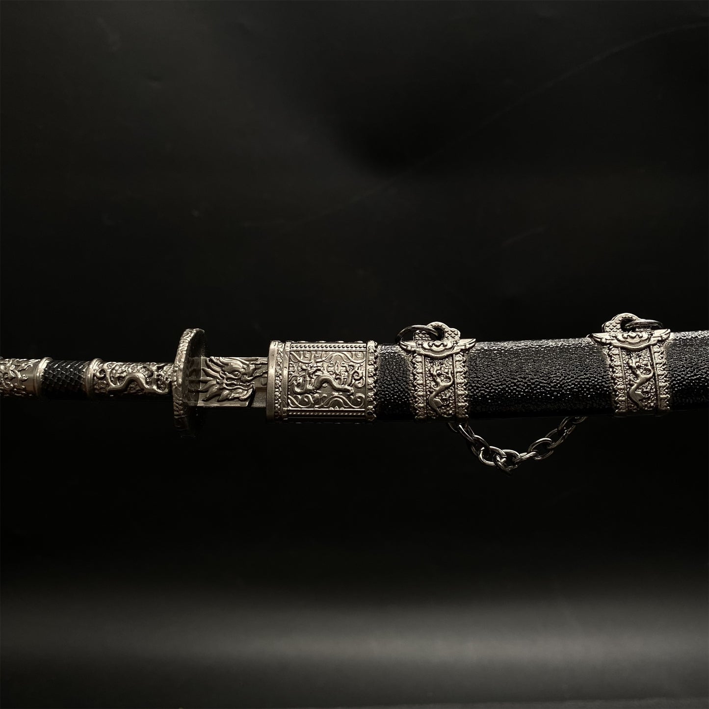 Ancient Chinese Kangxi Emperor's Sword 11.8 '' Metal Replica