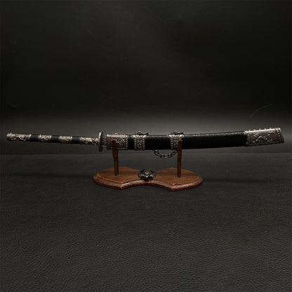 Ancient Chinese Kangxi Emperor's Sword 11.8 '' Metal Replica