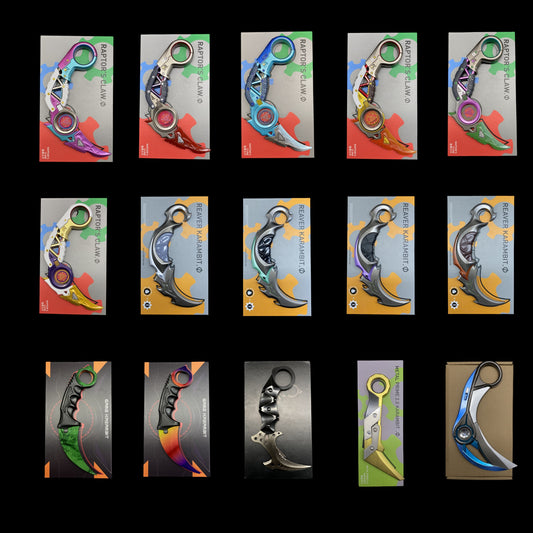 Hight-Quality Game Karambit Trainer Metal Craft For Collection
