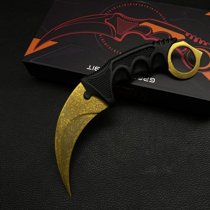 Hight-Quality Game Karambit Trainer Metal Craft For Collection