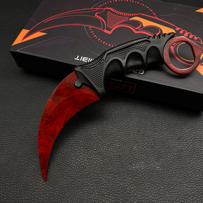 Hight-Quality Game Karambit Trainer Metal Craft For Collection