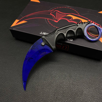 Hight-Quality Game Karambit Trainer Metal Craft For Collection