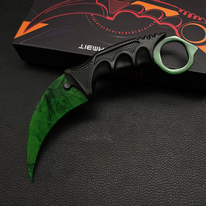 Hight-Quality Game Karambit Trainer Metal Craft For Collection