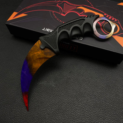 Hight-Quality Game Karambit Trainer Metal Craft For Collection