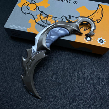 Hight-Quality Game Karambit Trainer Metal Craft For Collection