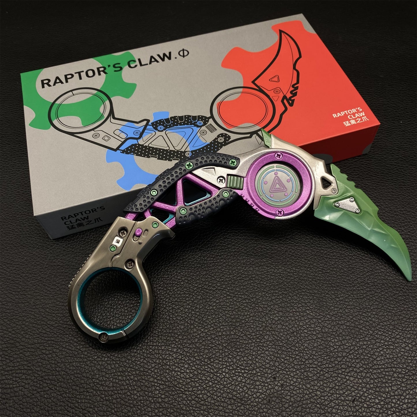 Hight-Quality Game Karambit Trainer Metal Craft For Collection