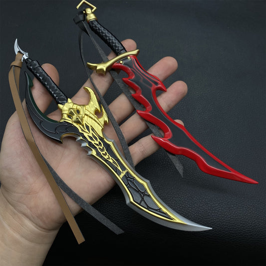 Mini Kasaka's Venom Fang And Knight Killer Dagger Metal Replica