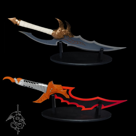 Kasaka's Venom Fang & Knight Killer Dagger Life-Size Metal Replica