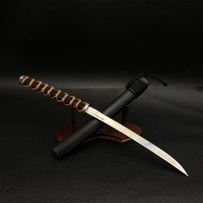 Hand-Forged Steel Tiny Katana-Sharp Blade