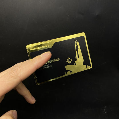 Metal Delta Force Access Card