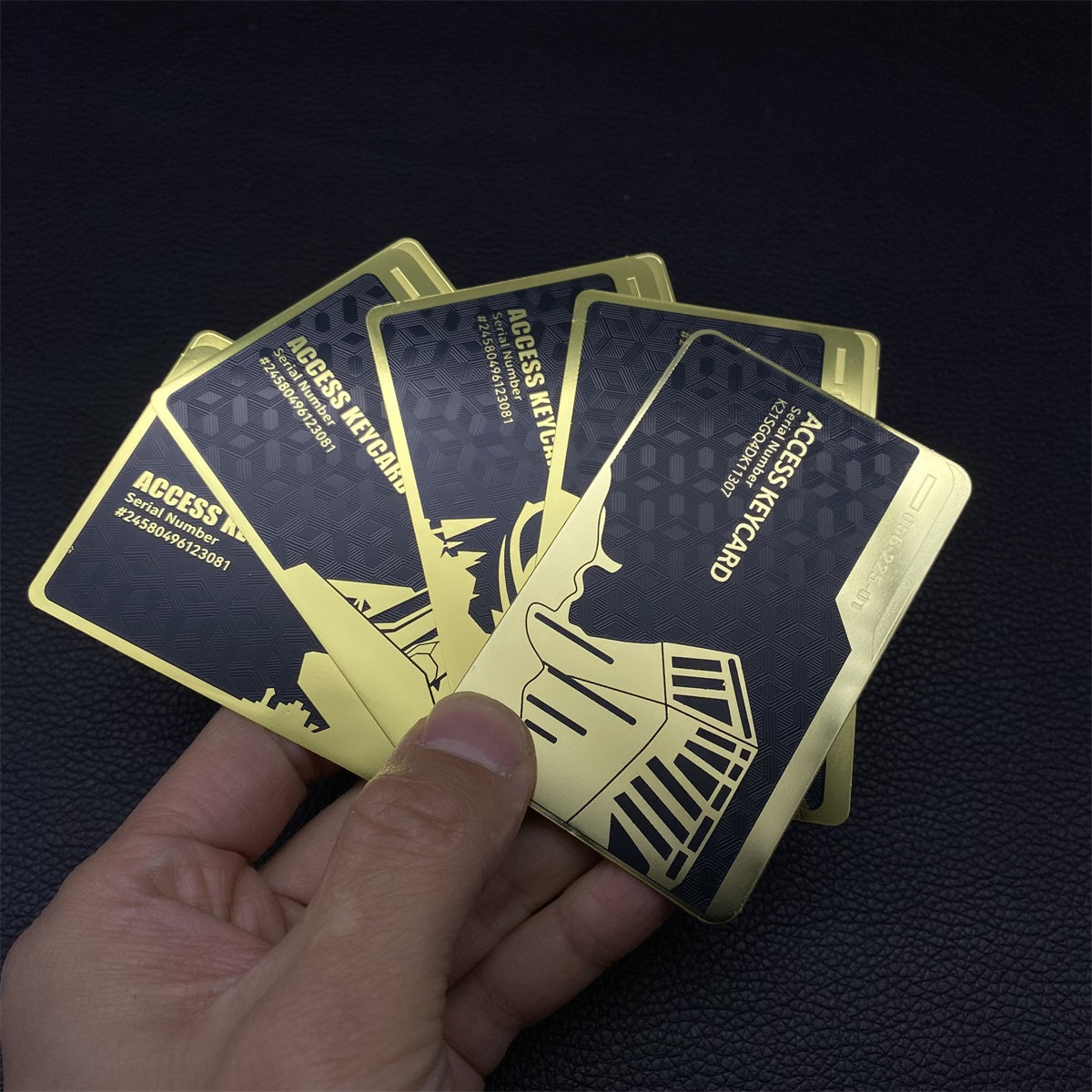 Metal Delta Force Access Card