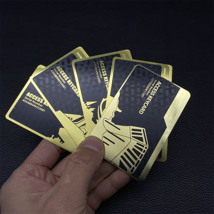 Metal Delta Force Access Card