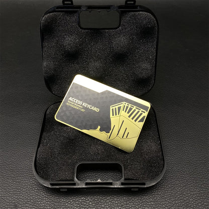 Metal Delta Force Access Card