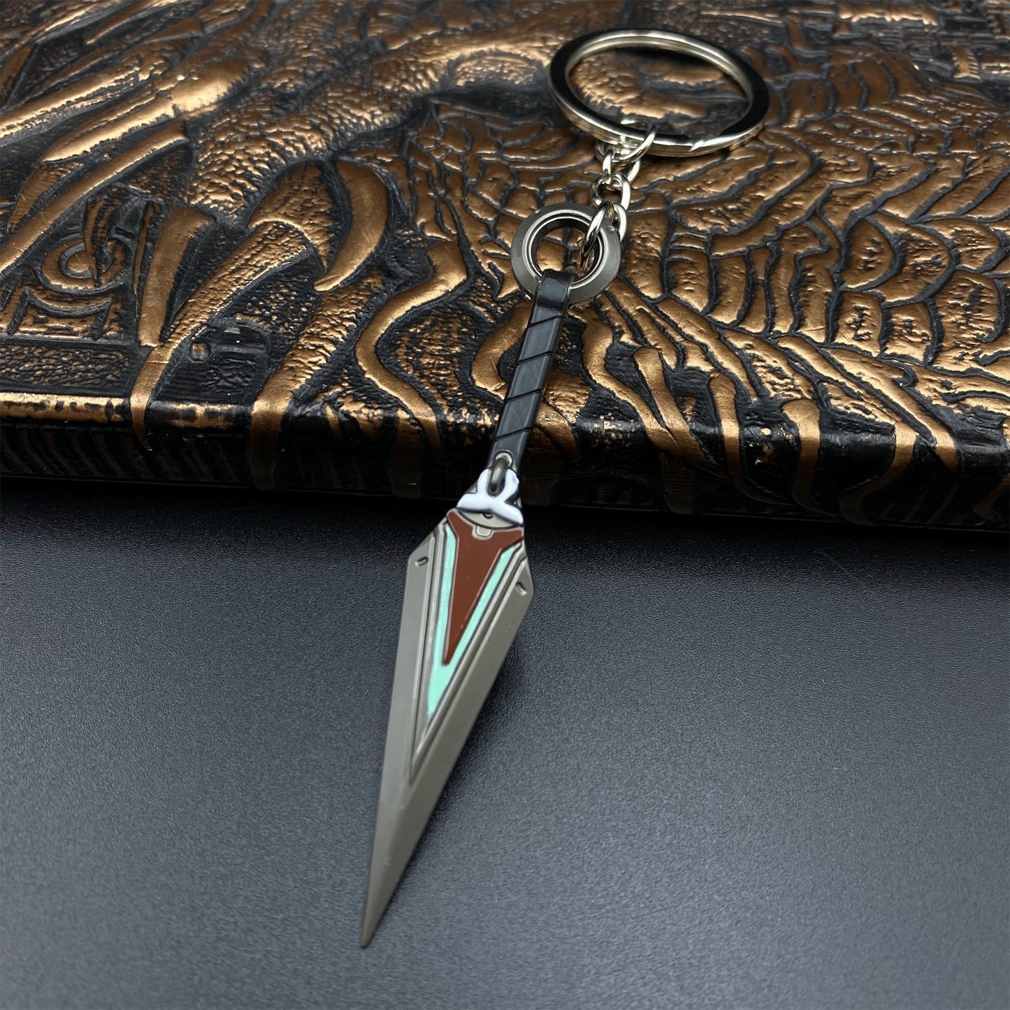 Tiny Kiriko Kunai Metal Keychain