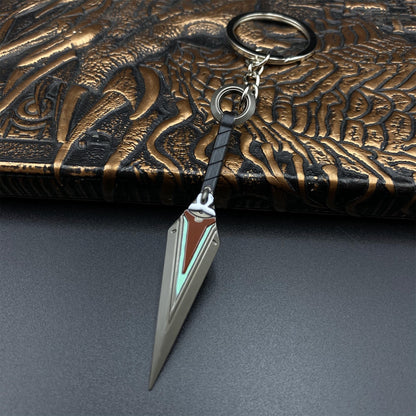 Tiny Kiriko Kunai Metal Keychain