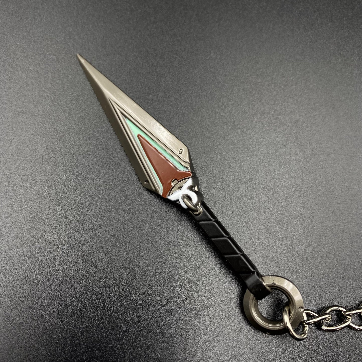 Tiny Kiriko Kunai Metal Keychain