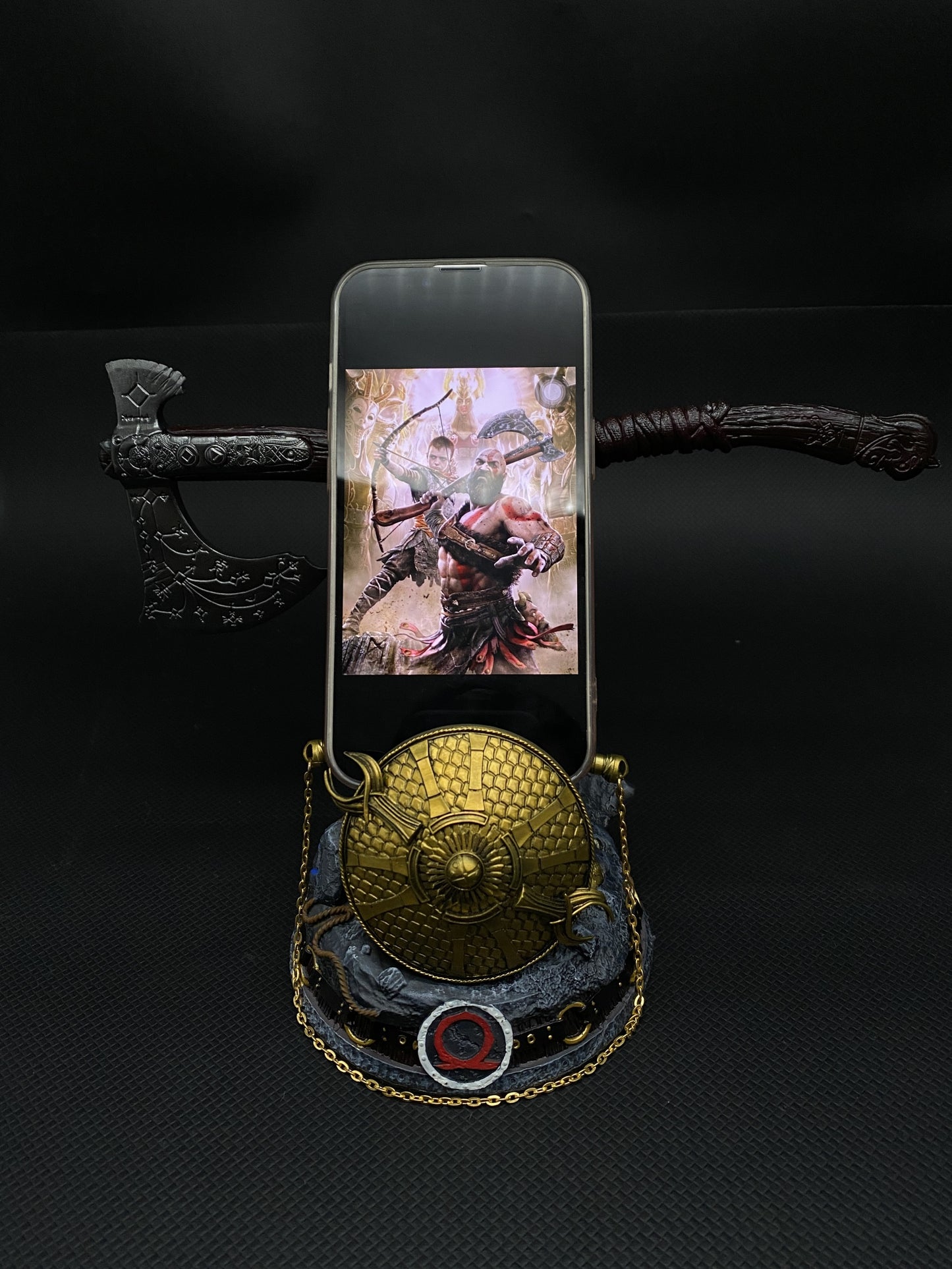 Kratos Phone Holder - 3D Resin Replica