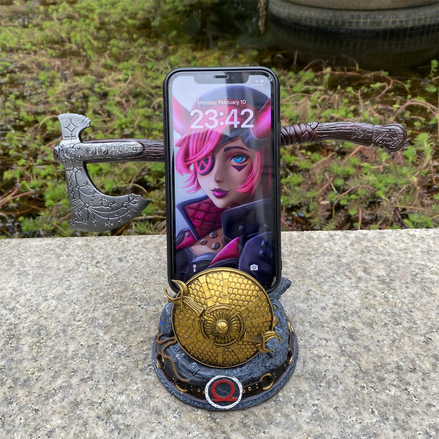 Kratos Phone Holder - 3D Resin Replica