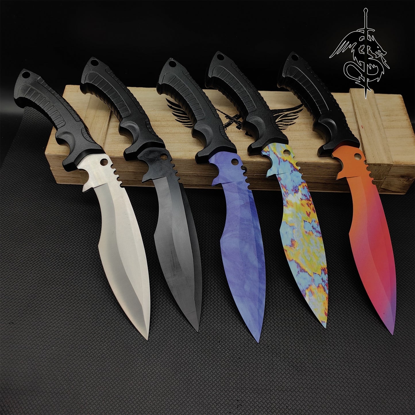 GO Game Blunt Blades Kukri Knife Props