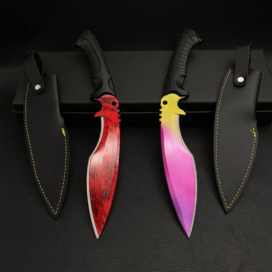 GO Game Kukri Knife Props Metal Replica 2 Colors