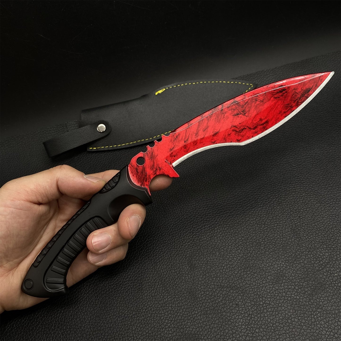 GO Game Kukri Knife Props Metal Replica 2 Colors