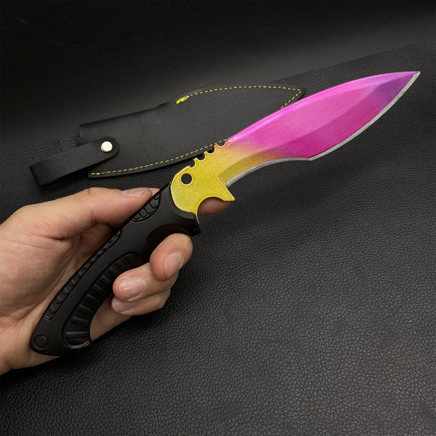 GO Game Kukri Knife Props Metal Replica 2 Colors