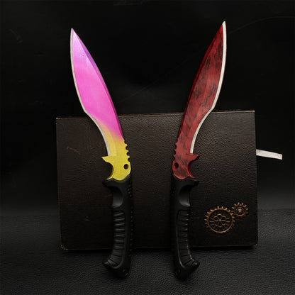 GO Game Kukri Knife Props Metal Replica 2 Colors