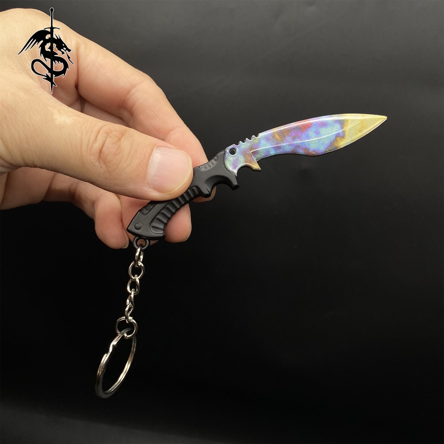 5 Optins Game Skin Mini Nepal Kukri Knives Keychains